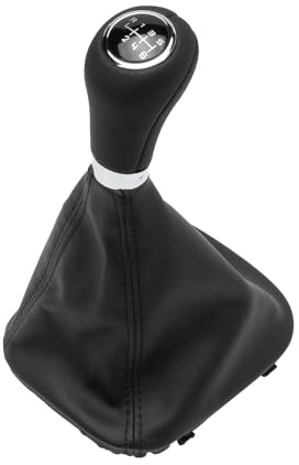 Attisfiera Pomo + Funda para palanca de cambio de 6 marchas + Marco para CLK W209 Clase C W203 S203
