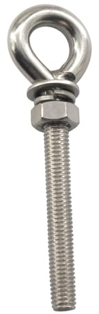 (1 pièces) M20 boulons à œil en acier inoxydable 304 très résistants avec écrous hexagonaux
