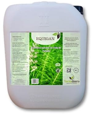 Extracto de Cola de Caballo (10L). Estimula las defensas naturales de la planta