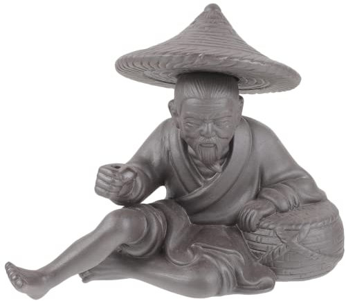 PHENOFICE Miniatur Figurine Aus Dekorative Statue Für Aquarien Und Mini-landschaften Asiatischer Stil Handgefertigtes Detail Für Garten Und Tischdekoration