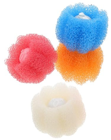 Ciieeo 4pcs Pet Hair Remover Laundry Balls Reusable Anti-tangle Lint Catchers for Washing Machine Efficient Hair Collector for Dog and Cat Clothes for Bedding and Laundry Cleaning