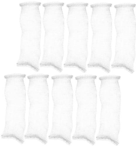 GLSTOY 50pcs Stainless Steel Washing Machine Lint Traps with Reliable Construction and Easy Installation for Drain Hose Filtration and Water Quality Improvement