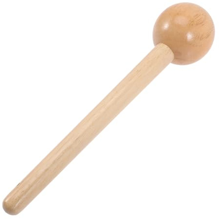 TOPBATHY Wooden Baseball Glove Mallet for Youth Catchers Mitt Heavy Shaper Hammer Tool to Stretch Finger and Loosen Leather Non-slip Handle for Softball and Baseball Glove Maintenance