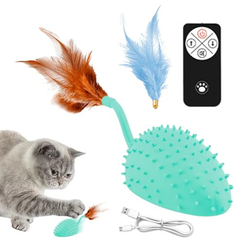 Ferngesteuertes Spielzeug für Katzen – realistisch mit Ton und Licht, Indoor-Kätzchen, ferngesteuertes Spielzeug für Wohnzimmer, Balkon, Hof, Hinterhof, Schlafzimmer