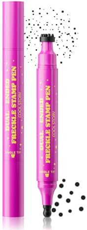 Stylo Taches de Rousseur, Freckle Pen, Naturelles Maquillage Freckle, Imperméable Stylo Maquillage Fausses Taches de Rousseur, Antitaches, Résistant à l'eau, Naturel, Longue Tenue, Outil Léger #03