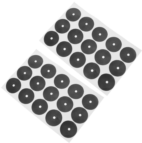 minkissy Adesivi Punti Neri per Tavolo da Biliardo, Marker per Snooker e Tennistavolo, Set da 2 Pezzi Intrecciato Resistente all’Usura per Uso in Sala Giochi
