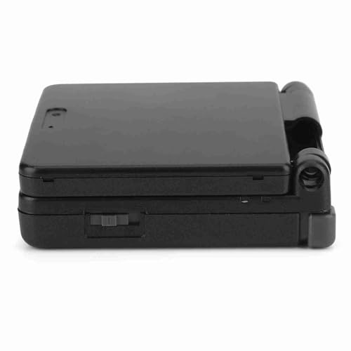 Gba SP Shell Advance SP Shell Slate Abs per Advance Gba SP Custodia Protettiva Abs Kit di Parti di Riparazione Nero (Nero)