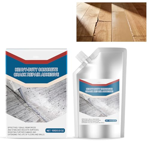 Professional Concrete Crack Filler and Adhesive,Self-Leveling Floor Compound,Waterproof Outdoor Sealant for Walls, Brick, Stone, Patio Gaps, Tile Filler, Cement Glue,Floor Levelling Compound