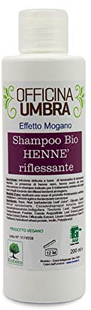 Officina Umbra Shampoo riflessante all' henne' colore mogano