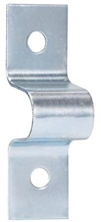 Alberts 137380 Gâche | zingué | 11 x 16 mm | Set de 20 pièces