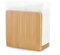 MOLEDINO Portatovaglioli Verticale in Bambu per Bar,Porta Tovaglioli da Tavolo di Piccolo in Legno,Porta tovaglioli di carta rettangolare,Dispenser per Fazzoletti per Ristorante (Bambu)