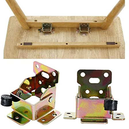 Bisagras Plegables, 2Pcs Bisagra Autoblocante, Patas Plegables para Mesa, Bisagra Mesa Trabajo Plegable para Accesorios de Patas de Mesa Plegables(90 Grados)
