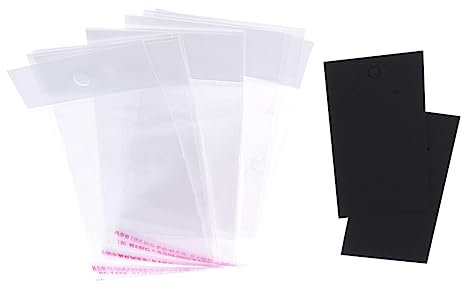 Operitacx Ohrringe 400 Stück Tag Kartenkopf Kraftpapier