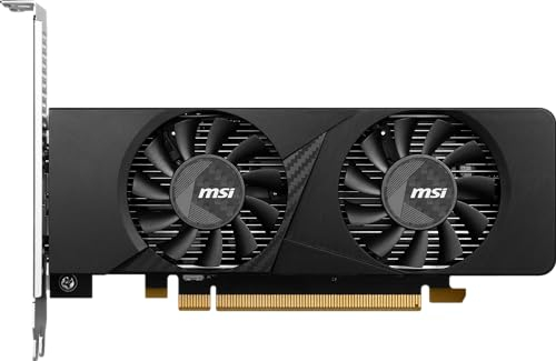 MSI Carte Graphique Gaming RTX 3050 LP 6G OC (NVIDIA RTX 3050, 96 Bits, Horloge Boost: 1492 MHz, 6 Go GDDR6 14 Gbit/s, HDMI/DP, Architecture Ampère)