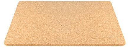 Dicker Kork Pinnwand 60x45 ohne Rahmen – 15 mm dick - für sicheren Halt & langlebige Nutzung – Pinnwand aus Naturkork, vielseitig einsetzbar