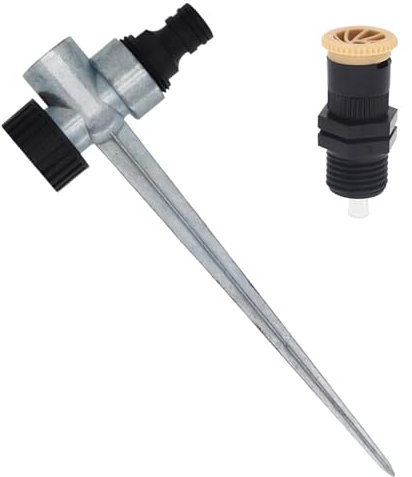 Kreisbogen-Regner,Garten Sprühregner,Kreisregner Multifunktional Automatische Bewässerung Gartensprenger Geeignet für Die Landwirtschaft,Rasenflächen,Parks,Grüngürtelbewässer