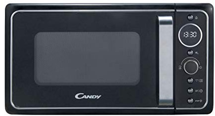 Candy, Divo G20CMB, forno microonde grill 20 l, 1200 W, 9 programmi, Express cooking, timer, display digitale circolare, 6 livelli di potenza, nero (Ricondizionato)