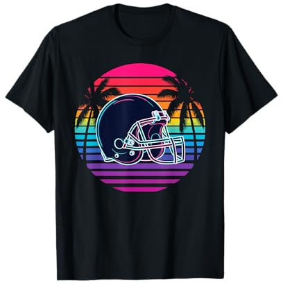 Retro Playa Palma Fútbol Americano Futbolista Camiseta