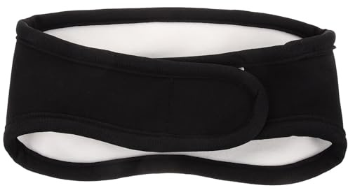 VALICLUD Compresa Cervical de Aceite de Ricino Reutilizable Tejido Negro Envoltura Cuello para Dormir Terapia Aceites Esenciales para Mujer