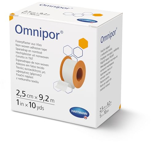 HARTMANN 9004252 Omnipor spolplåster, 9,2 m x 2,5 cm