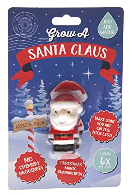 Boxer Gifts Grow a Santa Toy | Just Add Water | Fun Christmas Stocking Filler Gift For Kids