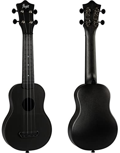 Flight UTS-35 Ink Ultra Reise-Ukulele, Tinte Schwarz