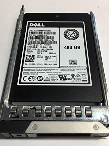 Samsung 480GB SSD 2.5 6Gb/s SATA Solid State Drive Model: MZ-7KM480B DP/N: 2RGGR