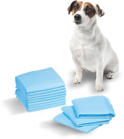 Green Blue GB495 Trainingsunterlagen Set Trainingspads für Hunde und Welpen 60x40cm Hygieneunterlage Welpenunterlage Einwegpad 6-lagig (100 Stück)