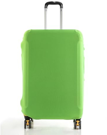 CHUANGOU Bagageskydd, resväska överdrag skydd elastiskt resebagage skydd dammsäkert vagn fodral skyddskåpa passar 45 – 81 cm, gRÖN, XL, Robust