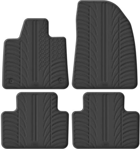 Gledring Tappetini in Gomma Compatibile con Volvo EX30 2023- (Profilo T 4-Parti)