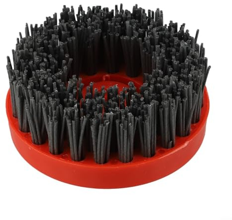 4Inch Nylon Brush for Polishing Stone and Concrete Effective Rust and Paint Remover for Various Applications (320# )