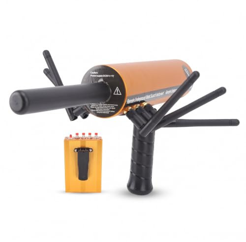 Dpofirs Metall Detektor Metall-Pin Pointer 30m Tiefe 1200m Reichweite 6 Antennen Gold Detektor