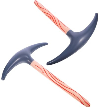 WATIIFUFU Piccone Gonfiabile in Pvc 2 Pezzi, Giocattolo Gonfiabile per Feste di Halloween, Bomboniere Divertenti per Ragazzo Ragazza, Miglioramento Coordinazione Occhio-mano, Riutilizzabile