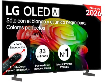LG OLED65B65LA - Smart TV OLED AI 65 4K Sin Reflejos 98.3%, 2026