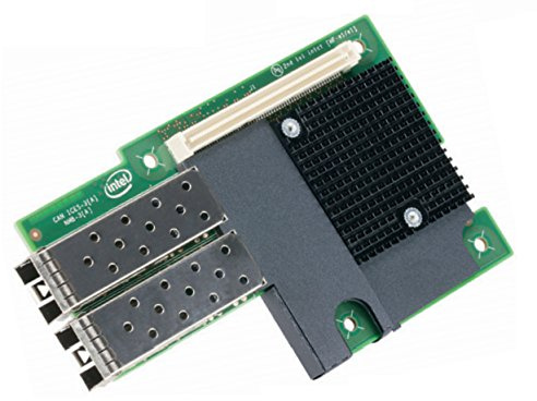 Intel X520-DA2 for Open Compute Project Fibre 10000 Mbit/s Interne Accessoire réseau Filaire PCI Express Fibre 10000 Mbit/s Vert