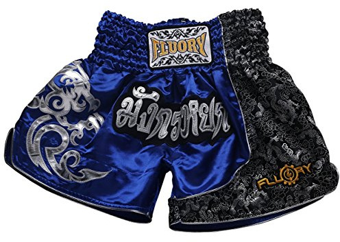 FLUORY Muay Thai Fight Shorts,MMA Shorts Clothing Training Cage Fighting Grappling Martial Arts Kickboxing Shorts Clothing