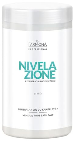 Farmona Nivelazione - Sal de baño mineral para pies, 1,5 kg