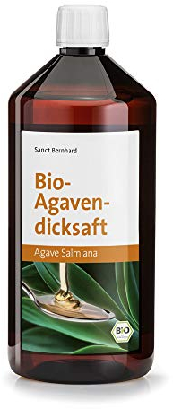 Sanct Bernhard Bio-Agavendicksaft mit mildem, feinaromatischen Geschmack, Inhalt 1 Liter