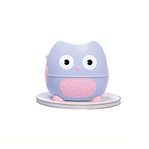 SMSOM Kindertöpfchen-Trainingsstuhl for Jungen und Mädchen, Griffe & Splash Guard - Bequemer Platz for Kleinkind Niedliche Cartoon-Kinder-Wilde for Kinder 1-5 Jahre alt (Rosa) (Color : Purple)