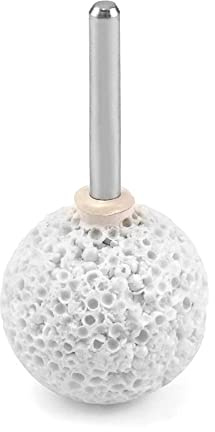 QWORK Tête de meulage de Pneu, Polissage de Pneu, Outil de réparation de tête de Roue de Pneu, 40 mm