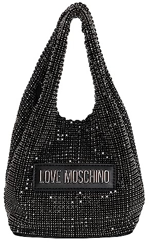 Love Moschino Damen Jc4044pp1hlp100a Handtasche, Nero