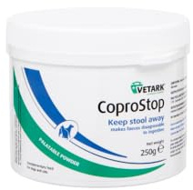 Vetark | CoproStop Stool Repellent Powder for Adult Cats & Dogs | Easy to give | Reduces bad breath | Puppies from 6 weeks of age | 250g