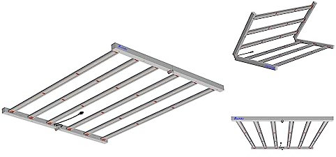 SwiftAir Apollo Fold LED 720w Full Spectrum Grow Light Fixture 2.7 µmol 1944 mmol/s
