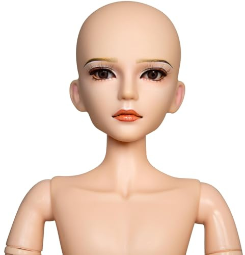 Proudoll Poupée personnalisée 1/3 BJD 60 cm 24 pouces Poupées SD articulées à rotule Boules Déplacer Joints PVC DIY Corps de poupée masculine Maquillage à la main Oliver