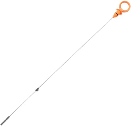 QUARKZMAN Motore Olio Livello Indicatore Asta per Volkswagen No.07K115611M | Materiale:Metallo/Plastica;Colore:Arancione/Argento;Misura:61.3x4cm;OE:07K115611M;Per VW Rabbit 2006-2009.