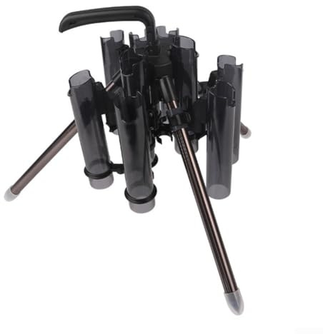 Supporto telescopico per canna da pesca, supporto per 9 canne, leggero e portatile