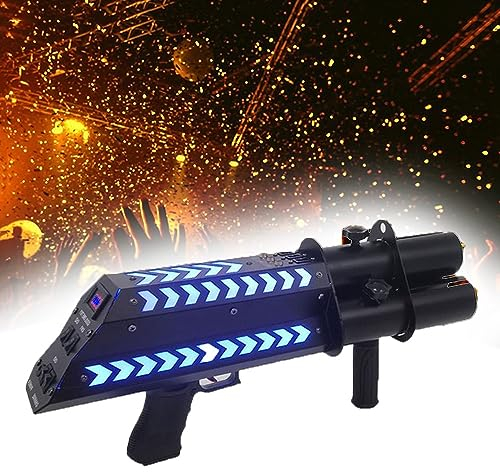 Canon Lanceur de confettis sans Fil, tireur de confettis électrique pour fête, Club, Mariage, Machine à Jet de confettis d'ambiance de Bar Professionnel