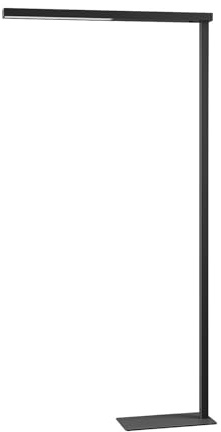 Arcchio LED Büro Stehlampe silber, Bürolampe Uplight und Downlight Deckenfluter 4498lm 4000K Standleuchte Office Büro-Stehleuchte