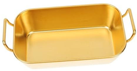 PAMINGONO 1stück Snackplatte Für Saucen Und Gewürze Multifunktionale Servierplatte Für Zuhause Restaurant Und Buffet Rostfreies Design