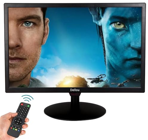 20 pollici Monitor di sorveglianza Monitor CCTV telecamera monitor | Multifunzionale interfaccia BNC, HDMI, AV, VGA, USB, PC ingresso Monitor del computer LCD Monitoring 1600x900 Full HD